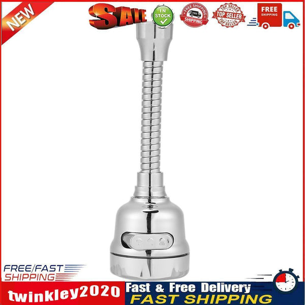 Rotatable Tap Aerator Sink Shower Faucet Bubbler (Long 3-piece Shower) Newly