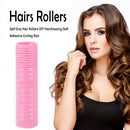 Self Grip Hair Rollers Curlers DIY Hairdressing Self-Adhesive Hair Curling Rods