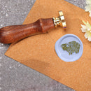 100x Star Retro Sealing Wax Bead Fire Painting Grain for Stamp (Purple)