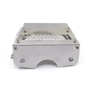 For Tamiya Benz Scania 1/14 RC Tractor Truck Parts Metal Gearbox Lid Hood