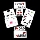 Cute Paper Viscid Stickers For Pregnant Women Put Photography Up Belly J6D2