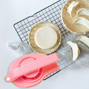 Dumpling Skin Wrapper Making Mold Dough Pastry Press Kitchen Gadget (Pink) Newly