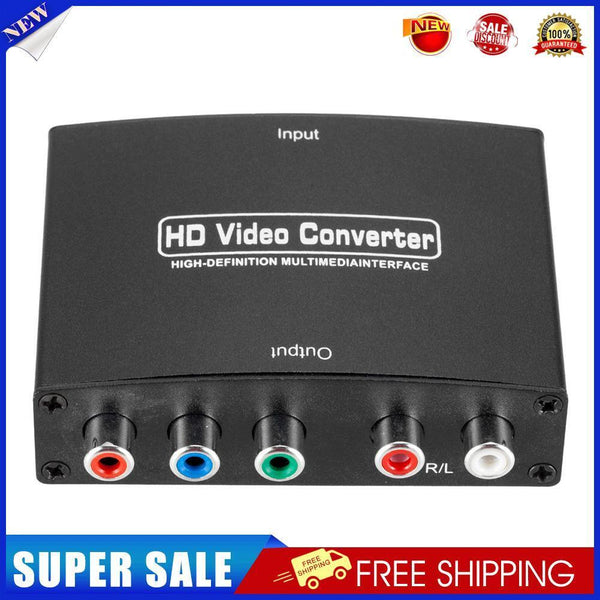 HDMI-compatible to YPBPR Component Converter 1080P Video Audio Adapter for