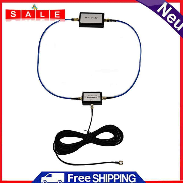 YouLoop Magnetic Antenna Portable Passive Loop with T-Shaped BALUN for HF VHF