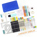 Pencil Case Simple Sensory Silicone Bubble Stationery Storage Bag for Childre