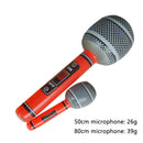 Blow up Inflatable Microphone Summer Pool Accessories for Schools/Hobby Theat