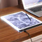 A4 Digital Graphics Tablet LED Drawing Board Light Box Tracing Copy Pad Newly