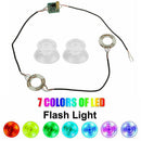 For PS4 Controller 7 Color LED Flash Light Analog Thumb Mod Sticks Sale Hot N2T8