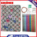 9 Pairs Aluminum Alloy Interchangeable Hook Needles DIY Sweater Weaving