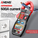 ANENG CM81 6000 Counts Clamp Meter DC AC Auto Range NCV Multimeter (Red) Newly