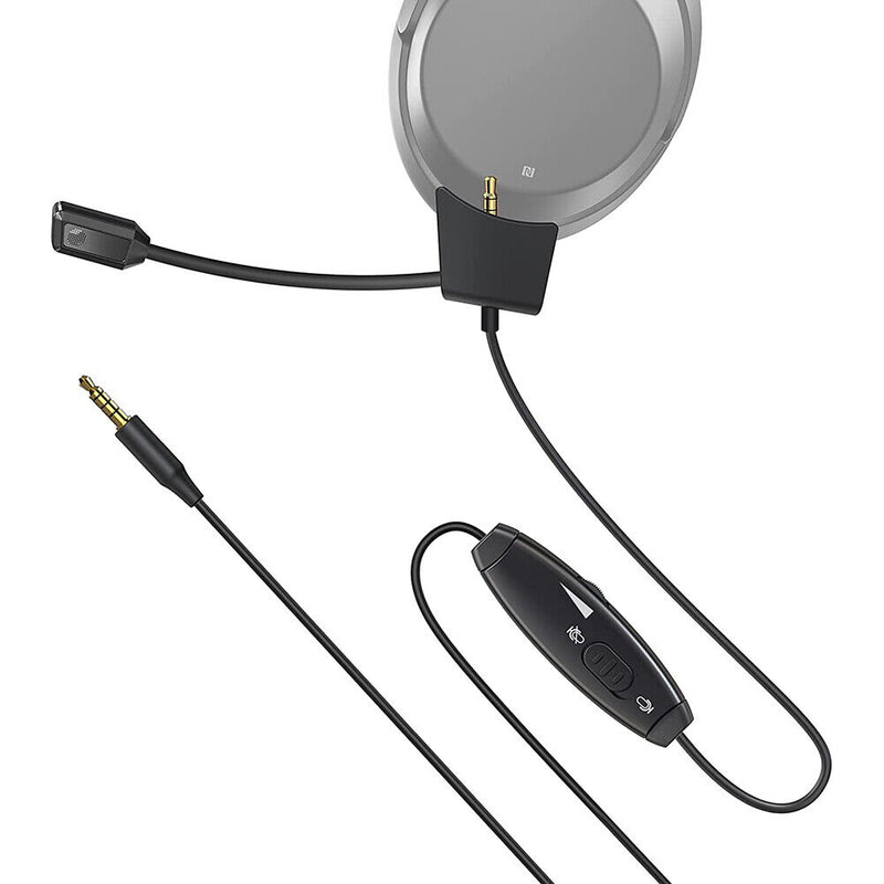 1.5m 3.5mm Audio Headphone Cable with Microphone for Sony WH-1000XM3/XM4