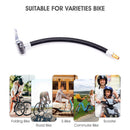 Motorcycle Bike Tyre Inflator Hose Air Pump Extension Tube Adapter (20cm) Newly