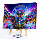 Painting By Numbers Kit DIY Bird Canvas Oil Wall Art Picture for Home Decor