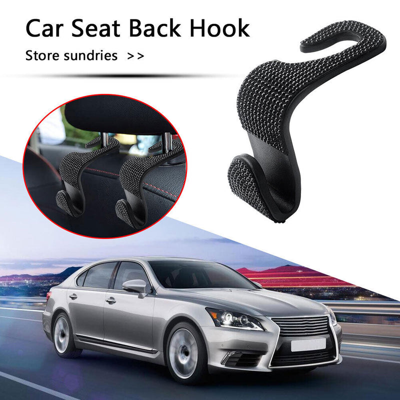 Car Back Seat Hook Bling Rhinestones Crystal Handbag Car Headrest Hanger Hooks