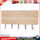 Wooden Wall Hanging Shelf Key Rack Sundries Storage Box Organizer (White) Newly