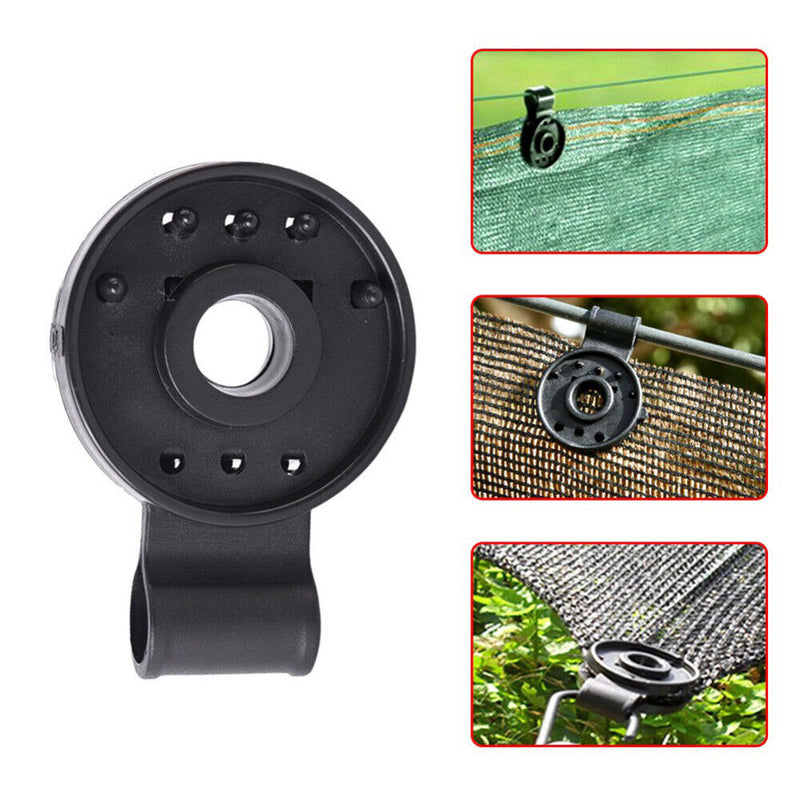 Shading Net Clip Home Fence Greenhouse Sunshade Anti-bird Net Clamp (20pcs)