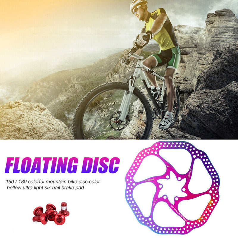 Ultralight Stainless Steel Mountain Bike Rotor Disc Brake Dazzling Bicycle Parts