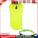 Outdoor Safety Swimming Buoy Waterproof Swim Float Bag for Rafting (Green) Newly