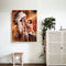 Oil Painting By Number Old Woman Oil Digital Picture Home Wall Decor for Gift