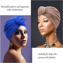 Bonnet Turban Caps Women Chemo Hat African Pattern Headwrap Cotton Headscarf