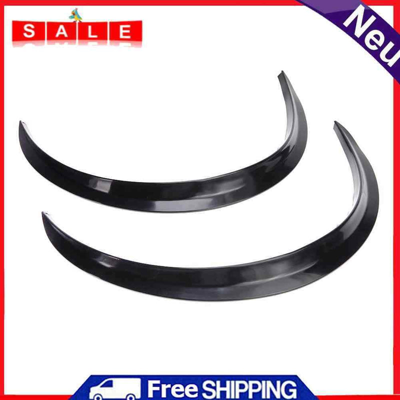 VODOOL 2ST Universal Car Wheel Fender Flare Extension Wide Bow Protector Sw