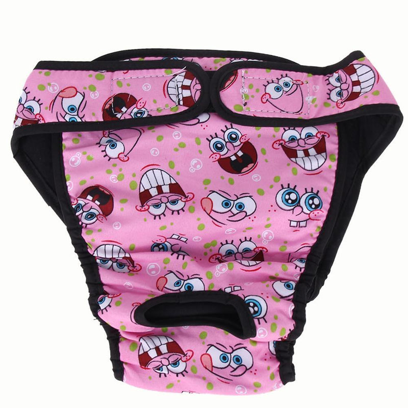 Pets Physiological Pants Female Dog Menstruation Sanitary Shorts (Pink XL) Newly