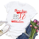 Independence Day Print Baseball Letter T-Shirt (White L)