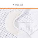 Knee Support Arthritis Injuries Basketball Compression Knee Brace (White L)