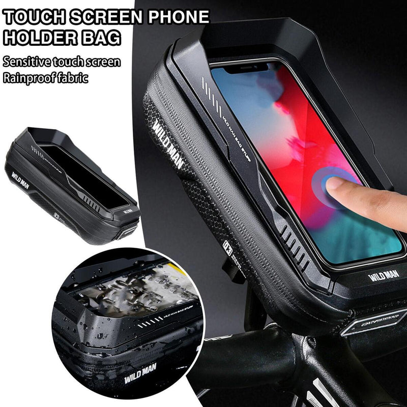 11.4" Waterproof MTB Bike Cycing Phone Holder Pouch Screen Frame Holder`