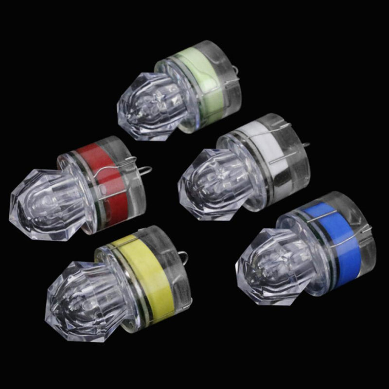 LED Fish Finding Trap Lamp Night Fishing Attracts Lure Bait Lights (Blue)