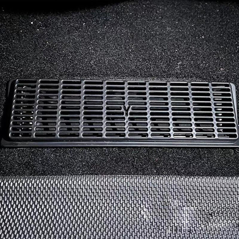 2pcs Under Seat Ventilation Air Conditioner Vent Cover Grille for Tesla Mod