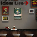 Taking Bath Dog Retro Metal Plate Tin Sign Plate Poster for Bar Club Cafe Home