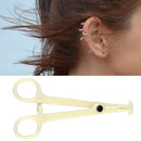 Disposable Sterilized Body Piercing Plier Navel Nose Nail Forcep (Diagonal)