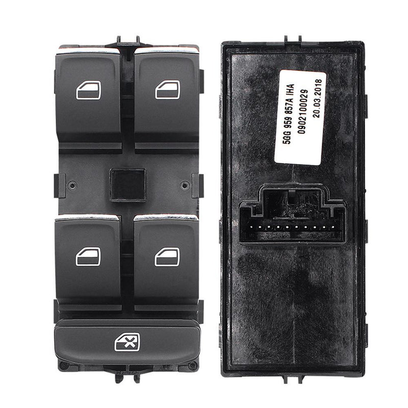 Driver Side 5G0959857C 5GG959857A Master Electric Window Switch Electric Power