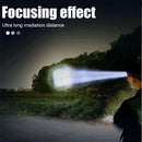 XPE+COB LED USB Rechargeable Portable Torch Zoomable Household Flashlight Newly