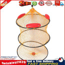 2 Layer Portable Foldable Fishing Floating Net Shrimp Cage Trap Networks Newly
