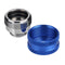 G1/4 Thread Rigid Tube 14mm Hard Tube Extender for PC Water Cooling(Blue)