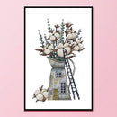 Partial Embroidery Greenhouse Counted Cross Stitch 14CT 2 Strand Cotton Kit