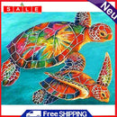 Diamond Painting Marine Turtle Full Round Drill Picture of Rhinestone Drawing