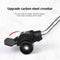 Household Transport Heavy Furniture Mover Wheeled Rollers Bar (Black)