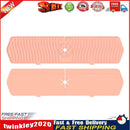 Silicone Faucet Absorbent Draining Mat Splash Guard Water Catcher (Pink) Newly