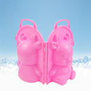 Sand Mould Tool Sika Deer Shaped Snowballs Mold for Kids Outdoor Fun Sports Game
