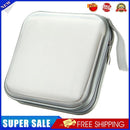 40pcs Capacity Disc CD DVD Wallet Storage Organizer Case Holder(White)