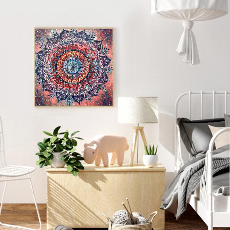 5D DIY Partial Special Shaped Drill Diamond Painting Mandala Decor (YK185) Newly