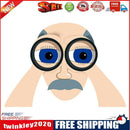 Illustration Jardin Exterior Nosy Old Man Lady Fathers Day Mothers Day (A)
