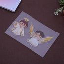 Silicone Stamp + Metal Dies Stencil Frame Scrapbook Angel Craft