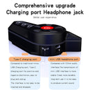 Helmet Headset Wireless Motorcycle Helmet Headphones Stereo Earphone with Lights