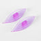 2pcs Plastic Tatting Shuttle Hand Tool for Lace Making DIY Craft(Purple) Newly