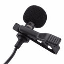 Clip-on Lapel Microphone Link To Smartphone Wired Condenser Hands-free Mike
