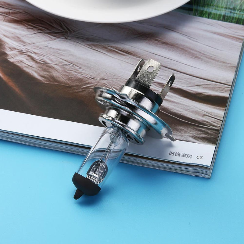 1pc Universal H4 12V 100W Blue Light Car Auto Halogen Headlight Lamp Bulb